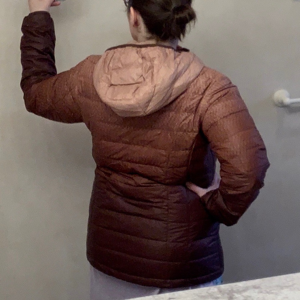 Women’s Winter Puffer Coat Jacket Large - Picture 7 of 8
